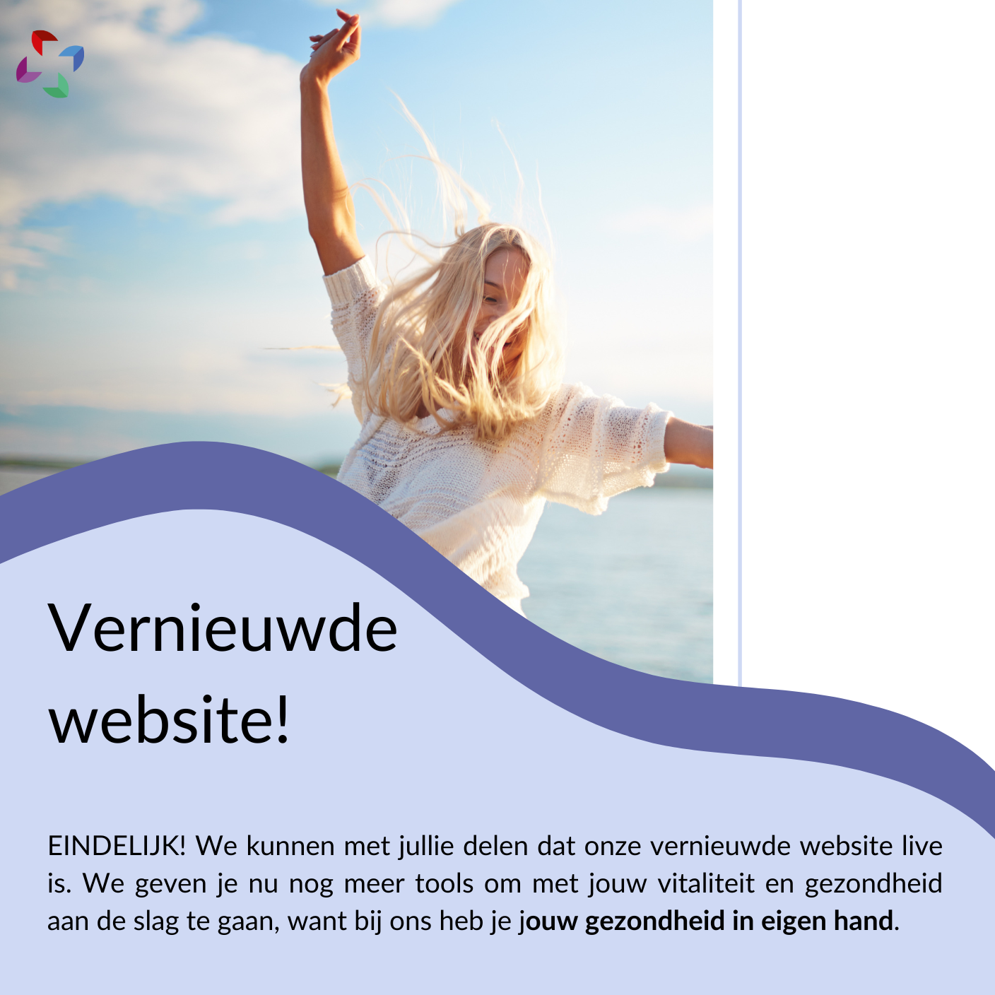 Vernieuwde website